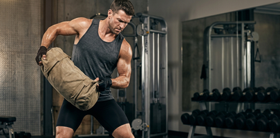 Sandbag Delt Crossfire